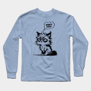 Bored Cat Long Sleeve T-Shirt